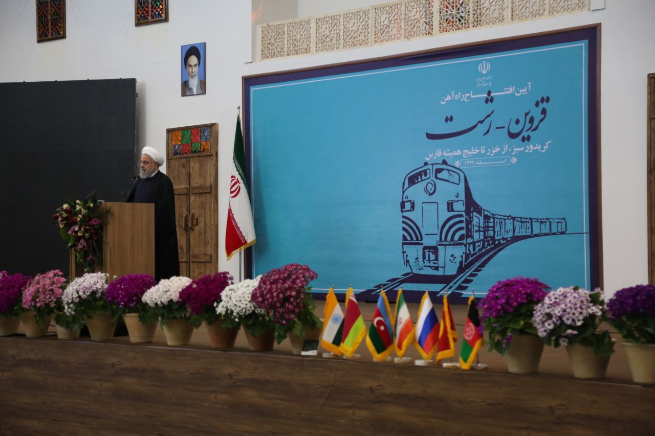 تکمیل پروژه ریلی جنوب ـ شمال موجب استحکام روابط تهران و باکو می‌شود