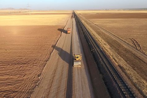 “روسیه” خط راه آهن در افغانستان احداث می کند
