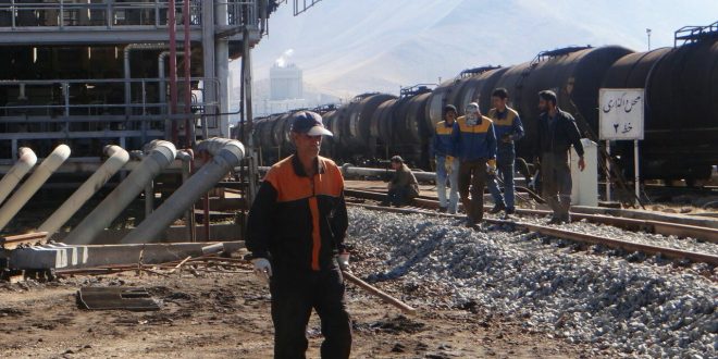 بخشی از خطوط ریلی انبار نفت پیشرفته استان مرکزی بازسازی شد
