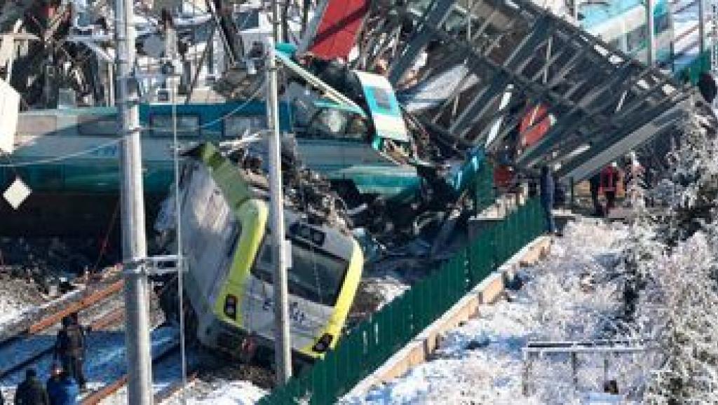 ۵۷ کشته و زخمی بر اثر سانحه قطار در ترکیه