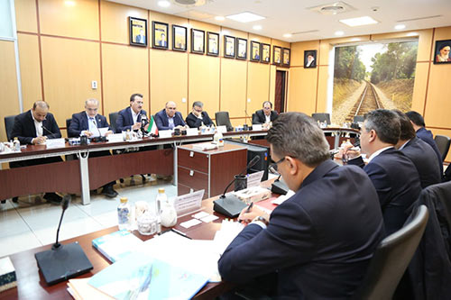 اجلاس دوجانبه توسعه همکاری ریلی بین ایران و ترکیه برگزار شد