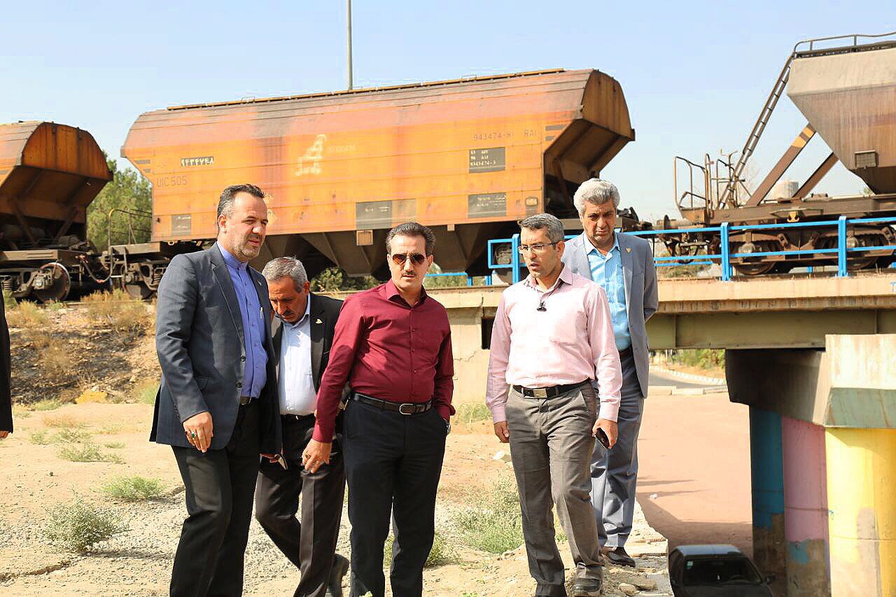 مدیرعامل راه آهن از محور ریلی تهران- کرج و کارخانجات تعمیرات لکوموتیو کرج بازدید کرد