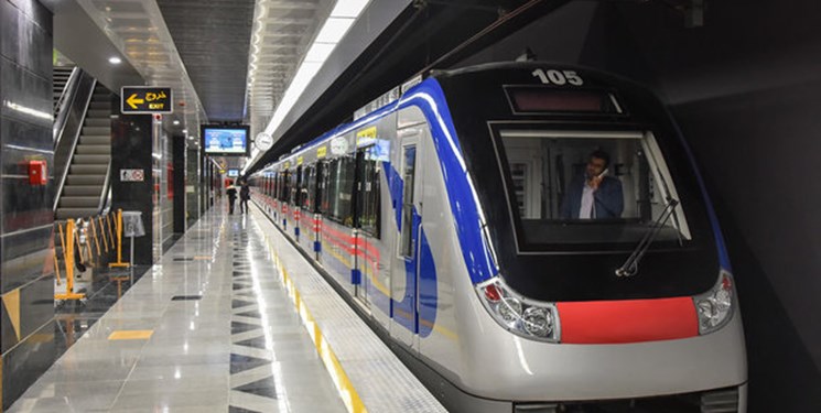 جابجایی رایگان بیش از ۴۵۰ هزار مسافر توسط متروی تهران و حومه