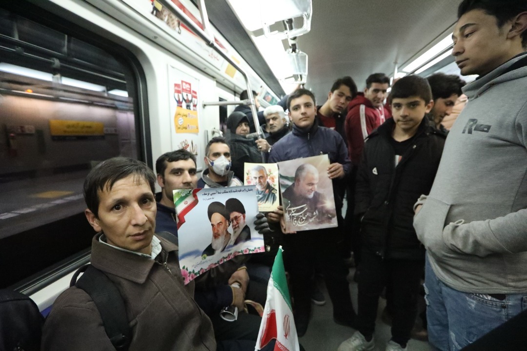 جابجایی یک میلیون و ۶۳۵ هزار و ۲۸۱ نفر با متروی تهران در یوم الله ۲۲ بهمن ۹۸