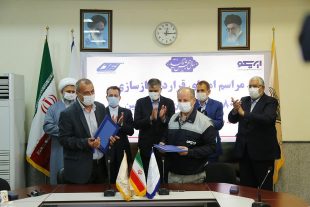 گزارش تصویری/امضا قرارداد بازسازی ۸۰ دستگاه واگن مسافری بین شرکت ایریکو و شرکت رعد تبریز