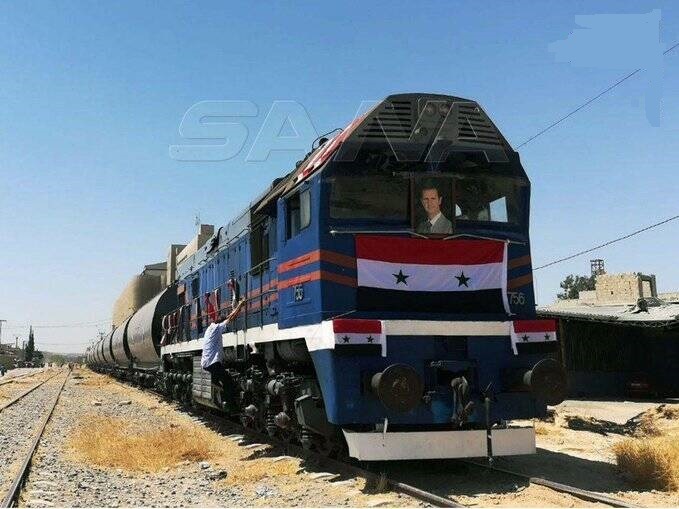 بازگشایی راه‌آهن دمشق _طرطوس پس از ۹ سال