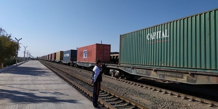 صادرات بیش از ۵۵ میلیون دلاری کالا از راه‌آهن آستارا