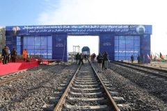 راه آهن خواف – هرات افتتاح شد