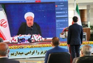 ببینید | افتتاح خط دوم راه آهن زنجان – قزوین به طول ۱۰۶ کیلومتر با دستور رئیس جمهور