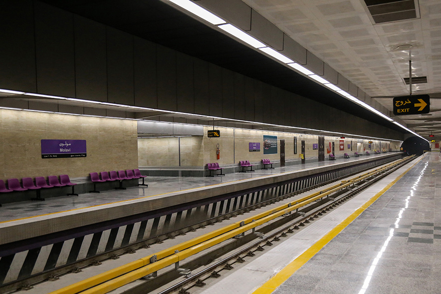 بهسازی ایستگاه‌ های مترو تهران برای نابینایان