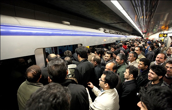 شلوغ‌ترین و خلوت‌ترین ایستگاه‌های مترو تهران