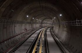 پوشش کامل آنتن دهی تلفن همراه در تونل زیر زمینی راه‌آهن تهران