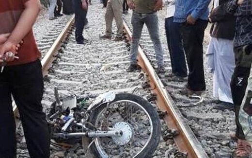 مرگ راننده موتورسیکلت در برخورد با قطار در بندرگز