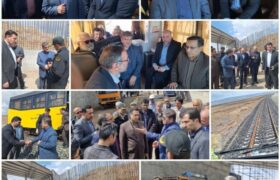 بازدید مدیرعامل راه آهن از ایستگاه تربت حیدریه و پروژه کمربندی سالار_شادمهر