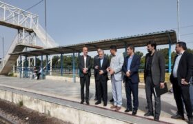 شروع عملیات ایمن‌سازی حریم پرحادثه راه‌آهن در نسیم‌شهر