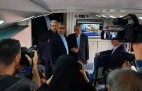 قطار هفت شهر عشق راهی نیشابور شد