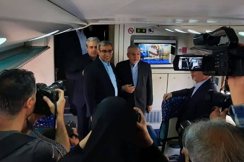 قطار هفت شهر عشق راهی نیشابور شد