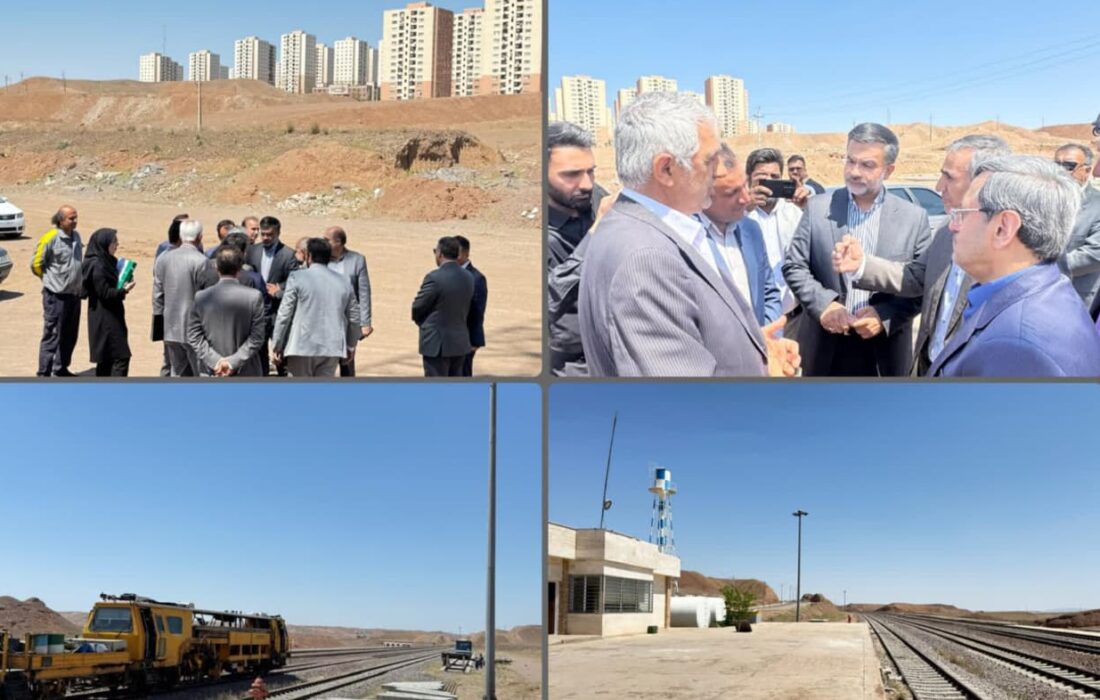 توسعه ریلی مترو و ایستگاه ریل باس پرند