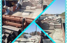 جذب و حمل سیمان صادراتی در راه آهن شمالشرق (۱)