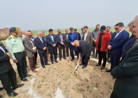 عملیات اجرایی ایستگاه راه آهن کبودراهنگ آغاز شد