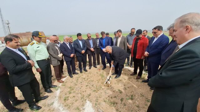 عملیات اجرایی ایستگاه راه آهن کبودراهنگ آغاز شد