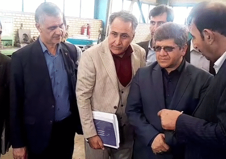 بازدید مدیر عامل راه آهن جمهوری اسلامی ایران از شرکت بهتاش سپاهان