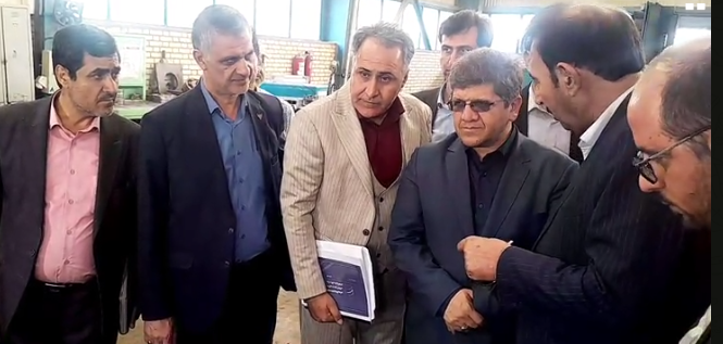 بازدید مدیر عامل راه آهن جمهوری اسلامی ایران از شرکت بهتاش سپاهان
