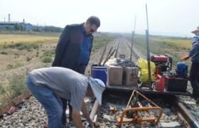 نوسازی و ارتقای زیرساخت‌های ریلی در منطقه آذربایجان آغاز شد