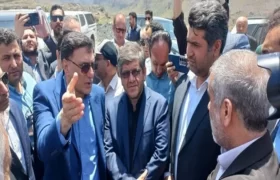 بازدید مدیرعامل راه آهن و نایب رئیس مجلس از راه آهن میانه – اردبیل