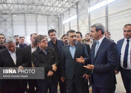 بازدید مدیران عامل راه‌آهن ایران و جمهوری آذربایجان از بارانداز ریلی آستارا