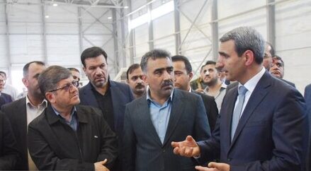 بازدید مدیران عامل راه‌آهن ایران و جمهوری آذربایجان از بارانداز ریلی آستارا