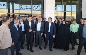 وزیر تعاون، کار و رفاه اجتماعی از ایستگاه راه‌آهن کردستان بازدید کرد