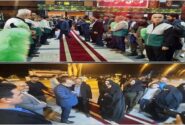 استقبال کم نظیر مردم گلستان از اولین قطار فوق العاده اربعین