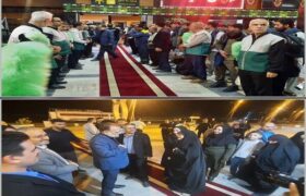 استقبال کم نظیر مردم گلستان از اولین قطار فوق العاده اربعین