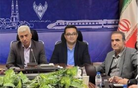 نشست مشترک شرکت انبار‌های عمومی و خدمات گمرکی ایران با راه آهن
