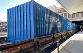 رشد ترانزیت ریلی ایران