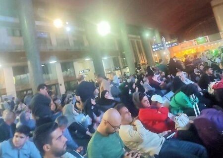تاخیر در حرکت قطارهای مشهد به علت حادثه ی ریلی صبح امروز