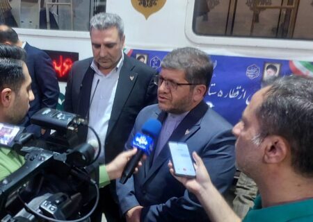 قطار فدک در مسیر اهواز به مشهد مقدس راه اندازی شد