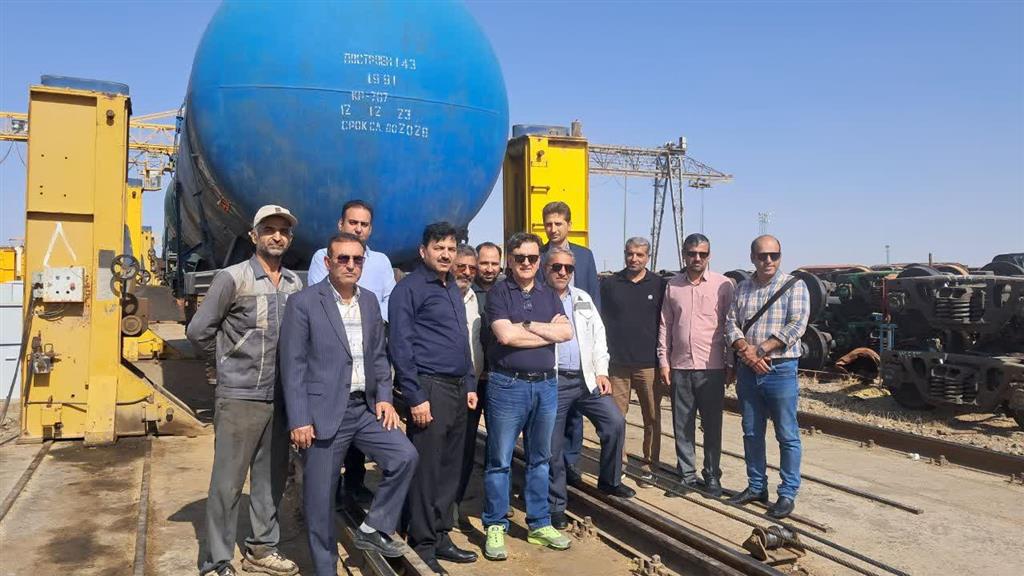 مدیر عامل راه آهن پاکستان از راه آهن خراسان بازدید کرد