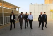بازدید مدیرعامل راه‌ آهن پاکستان از راه‌ آهن قم
