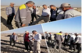 ظرفیت ریلی اصفهان با بهره‌ برداری از سیستم علائم الکتریکی ایستگاه هرند افزایش یافت