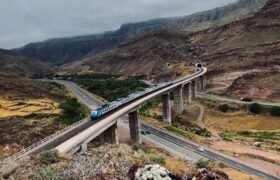 حرکت نخستین قطار گردشگری گیلان