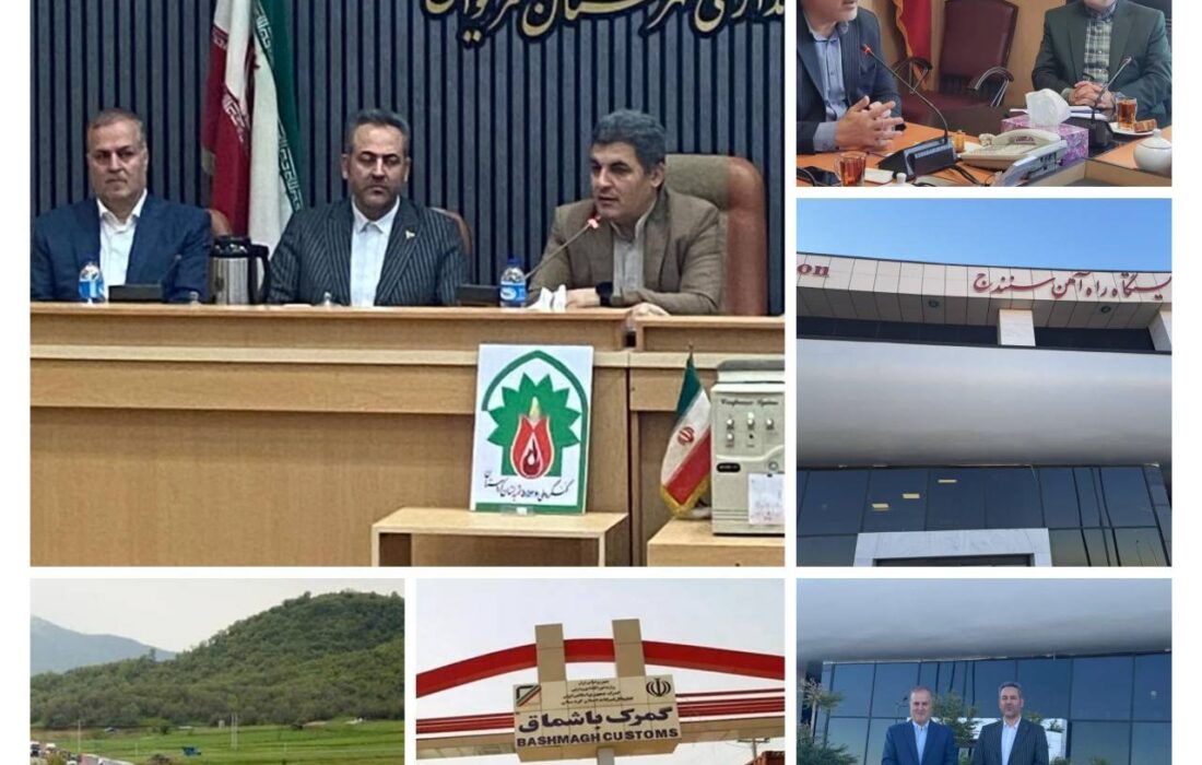 ترانزیت ریلی محمولات از مرز باشماق کردستان به صورت حمل ترکیبی