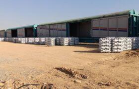 آغاز بارگیری یک‌هزار تن شمش آلومینیوم از راه آهن فارس به ترکیه