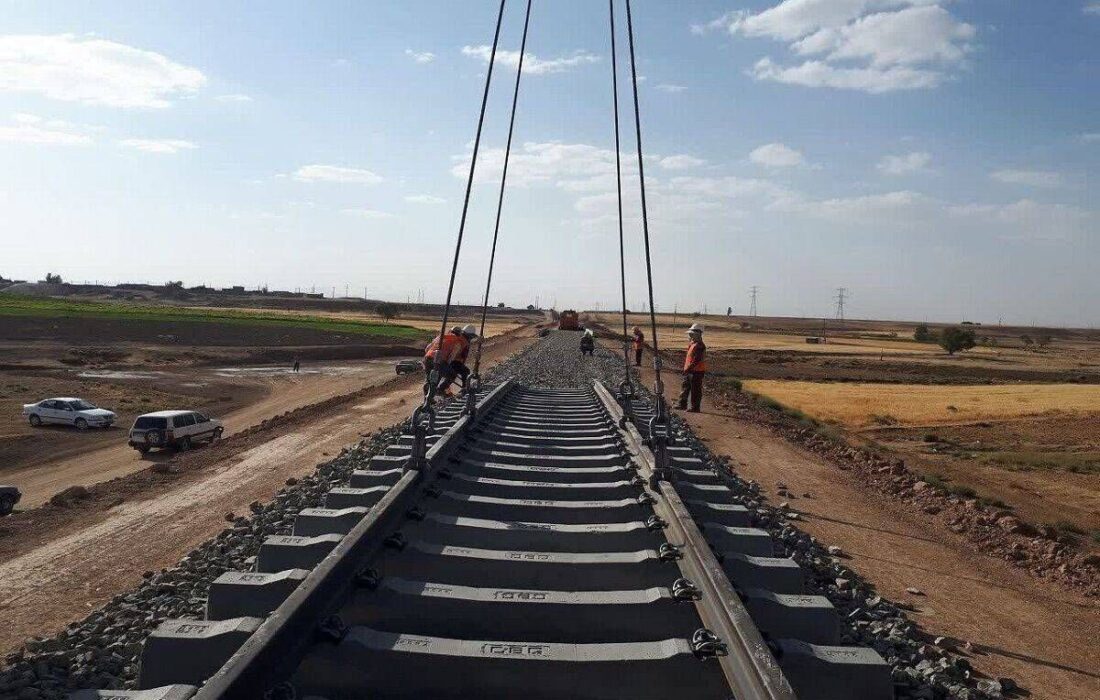 شتاب گرفتن طرح دوخطه سازی راه آهن زنجان – قزوین