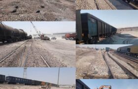 خط ۸ ایستگاه مانوری راه‌آهن هرمزگان به بهره برداری رسید