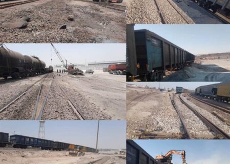 خط ۸ ایستگاه مانوری راه‌آهن هرمزگان به بهره برداری رسید