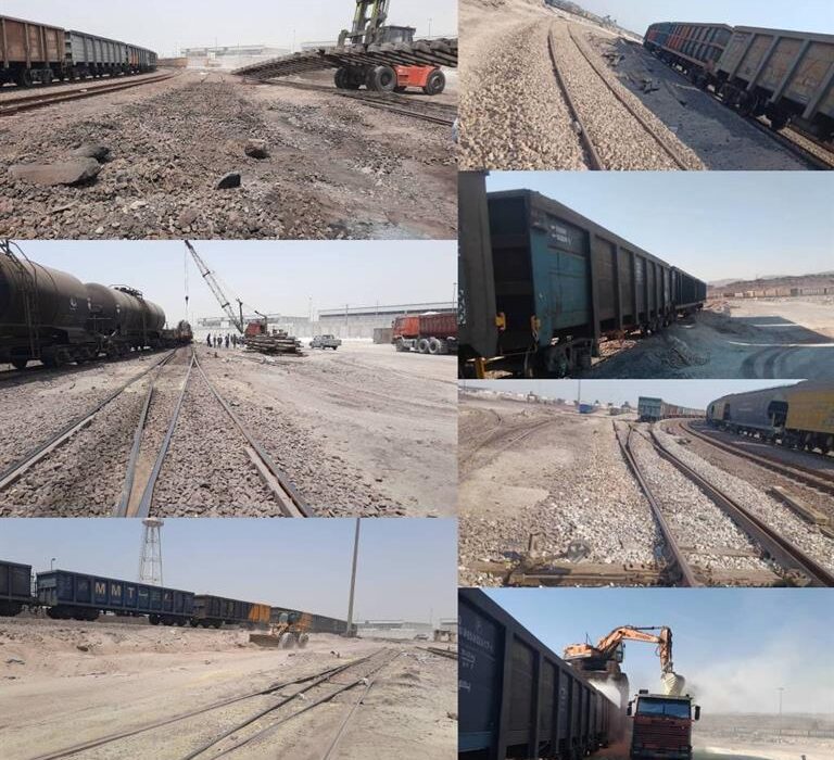 خط ۸ ایستگاه مانوری راه‌آهن هرمزگان به بهره برداری رسید