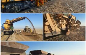 اجرای فاز نخست بهسازی مناطق ماسه‌گیر و ارتقای ایمنی محور ریلی سرخس