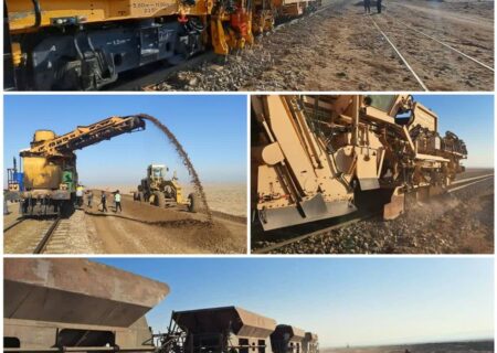 اجرای فاز نخست بهسازی مناطق ماسه‌گیر و ارتقای ایمنی محور ریلی سرخس